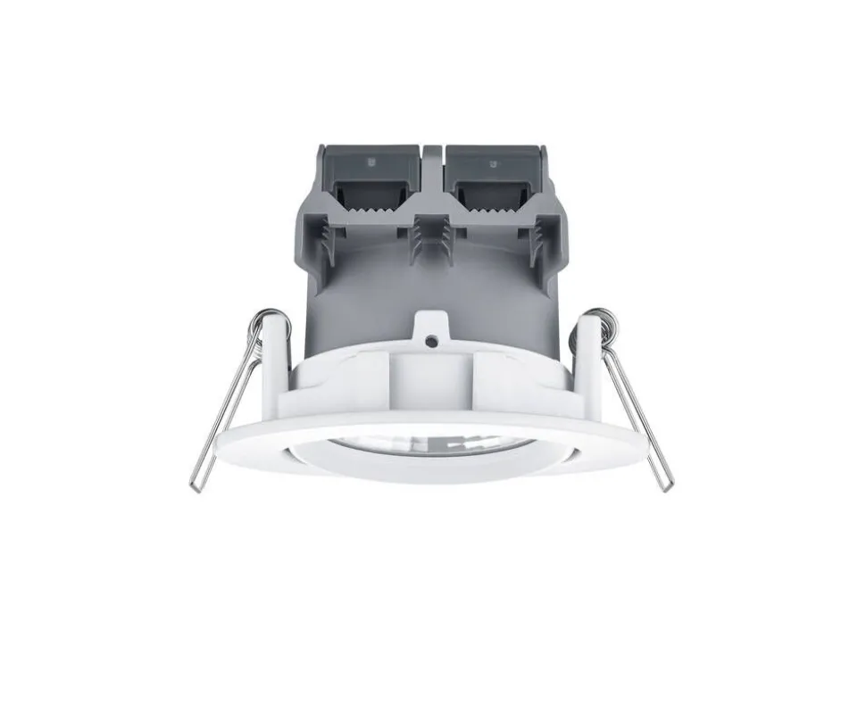 Trio Lighting LED alasvalo Pamir mattavalkoinen pyöreä