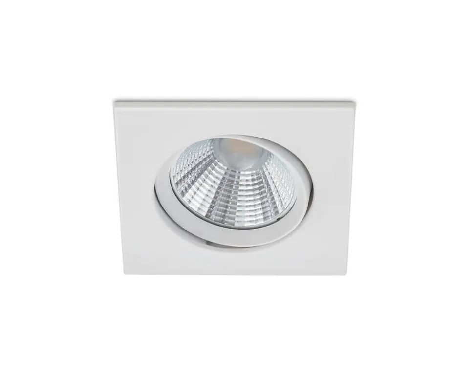 Trio Lighting LED alasvalo Pamir mattavalkoinen neliö