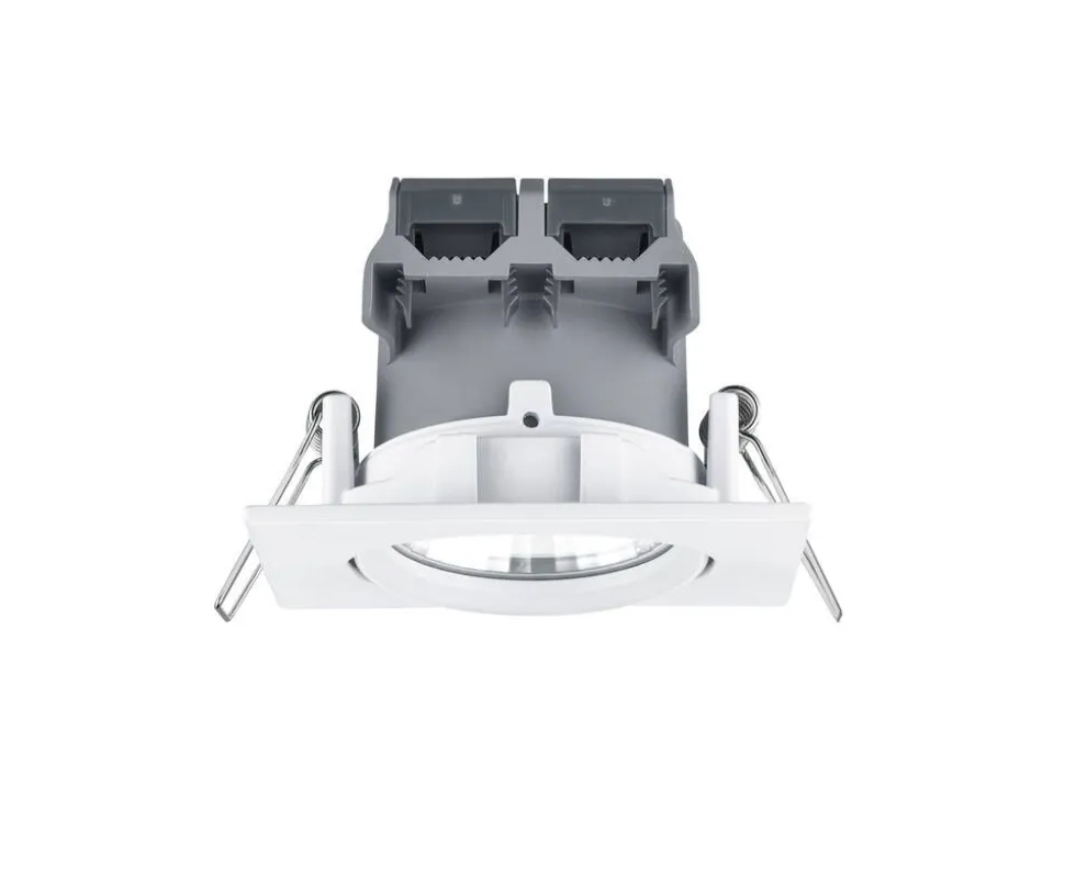 Trio Lighting LED alasvalo Pamir mattavalkoinen neliö