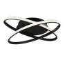 Trio Lighting LED kattovalaisin Lane mattamusta/kristalliefe