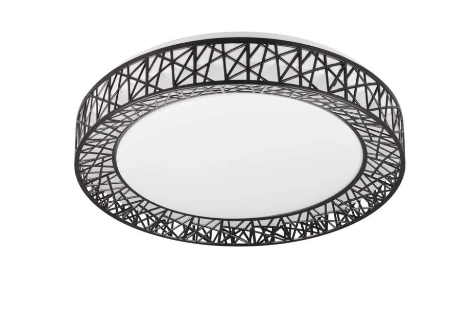 Trio Lighting LED kattovalaisin Cluster musta