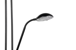 Trio Lighting LED lattiavalaisin Spock mattamusta
