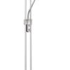 Trio Lighting LED lattiavalaisin Spock uplighter harjattu te