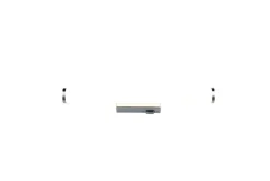 Trio Lighting LED seinävalaisin Mattimo H2O 40 cm kromi 4000