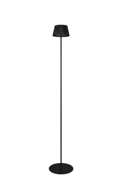 Trio Lighting LED ulkolattiavalaisin Suarez mattamusta ladat