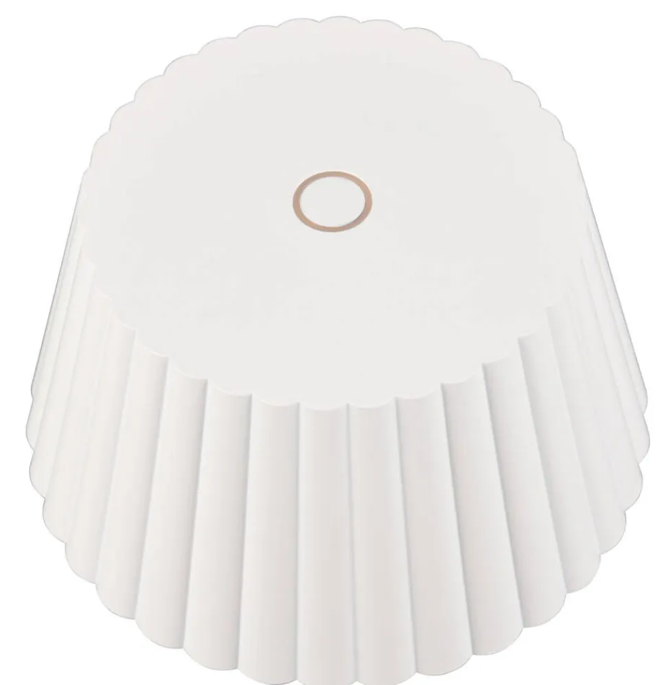 Trio Lighting LED ulkolattiavalaisin Suarez mattavalkoinen l