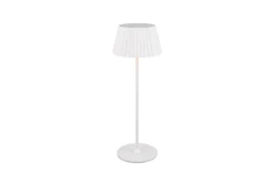 Trio Lighting LED ulkopöytävalaisin Suarez mattavalkoinen la