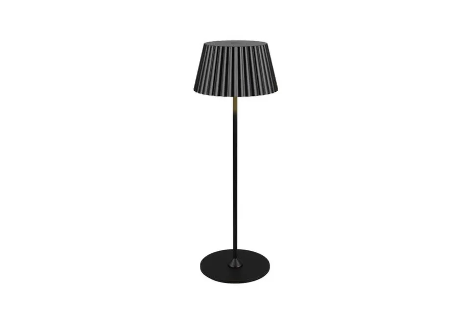 Trio Lighting LED ulkopöytävalaisin Suarez mattamusta ladatt