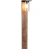 Trio Lighting pylväsvalaisin Ardila 100 cm E27 puu/m.musta h