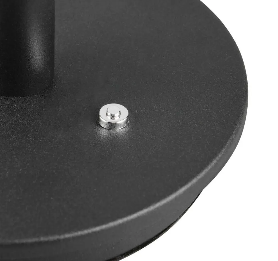 Trio Lighting pöytävalaisin Celeste LED mattamusta/valkoinen
