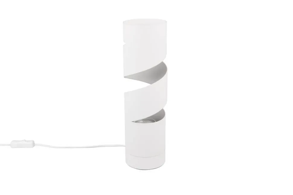 Trio Lighting pöytävalaisin Stream GU10 mattavalkoinen