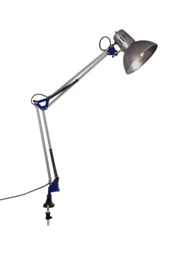 Trio Lighting pöytävalaisin Tajo E27 harmaa