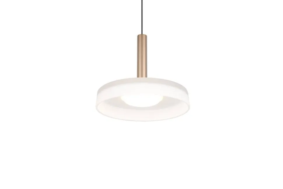 Trio Lighting riippuvalaisin Celeste LED 1-os kahvinruskea