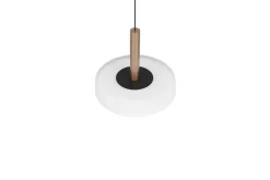 Trio Lighting riippuvalaisin Celeste LED 1-os kahvinruskea