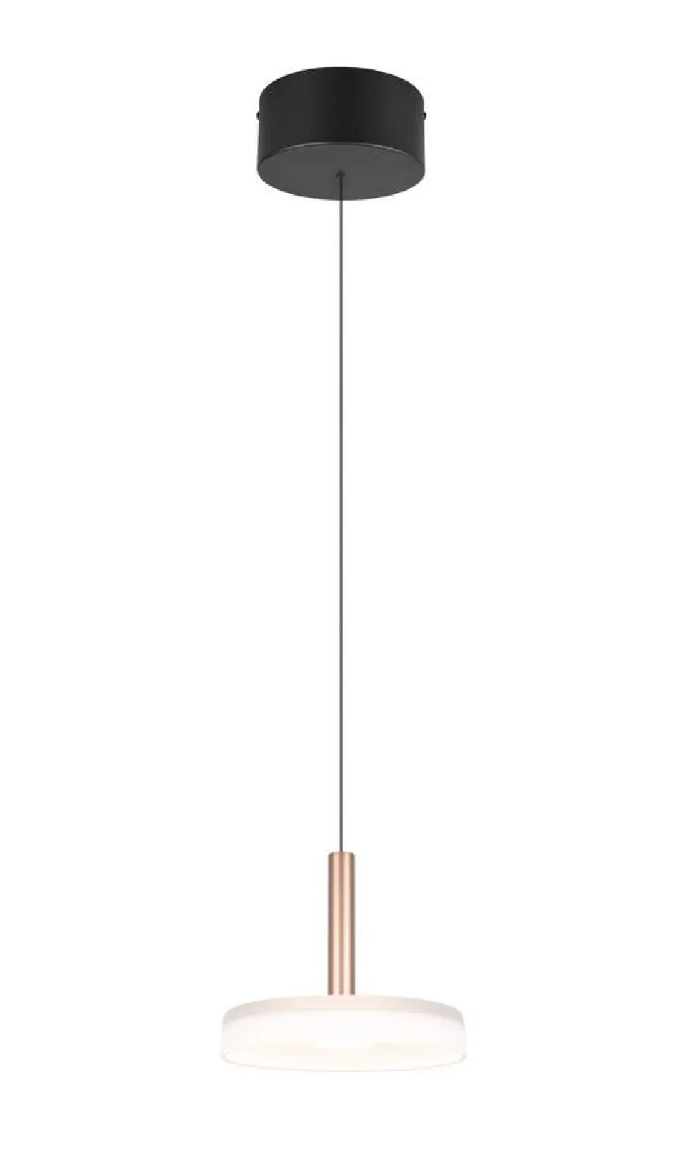 Trio Lighting riippuvalaisin Celeste LED 1-os kahvinruskea
