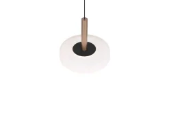 Trio Lighting riippuvalaisin Celeste LED 1-os kahvinruskea
