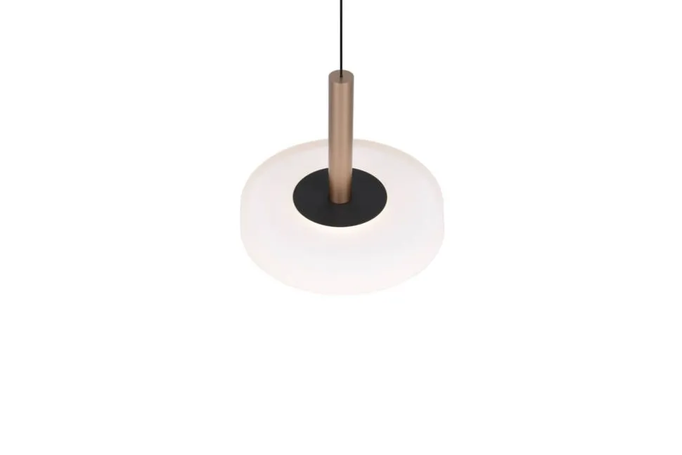 Trio Lighting riippuvalaisin Celeste LED 1-os kahvinruskea