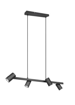 Trio Lighting riippuvalaisin Marley 4-os 80 cm GU10 mattamus