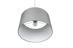 Trio Lighting riippuvalaisin Hotel 40 cm E27 harmaa