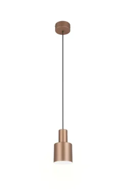 Trio Lighting riippuvalaisin Agudo 1-os E27 kahvinruskea