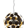 Trio Lighting riippuvalaisin Discalgo 6xE14 mattamusta