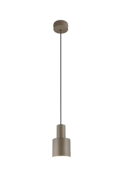 Trio Lighting riippuvalaisin Agudo 1-os E27 harmaanruskea
