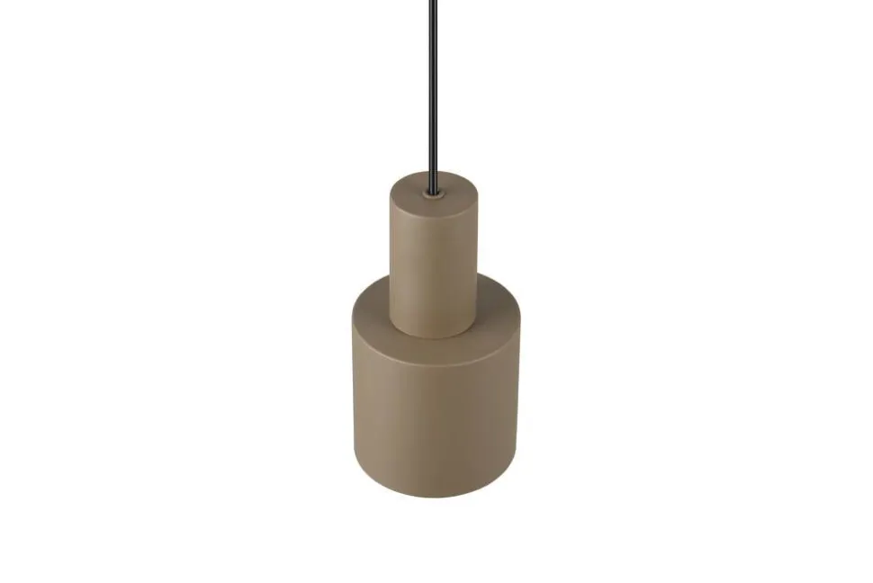 Trio Lighting riippuvalaisin Agudo 1-os E27 harmaanruskea