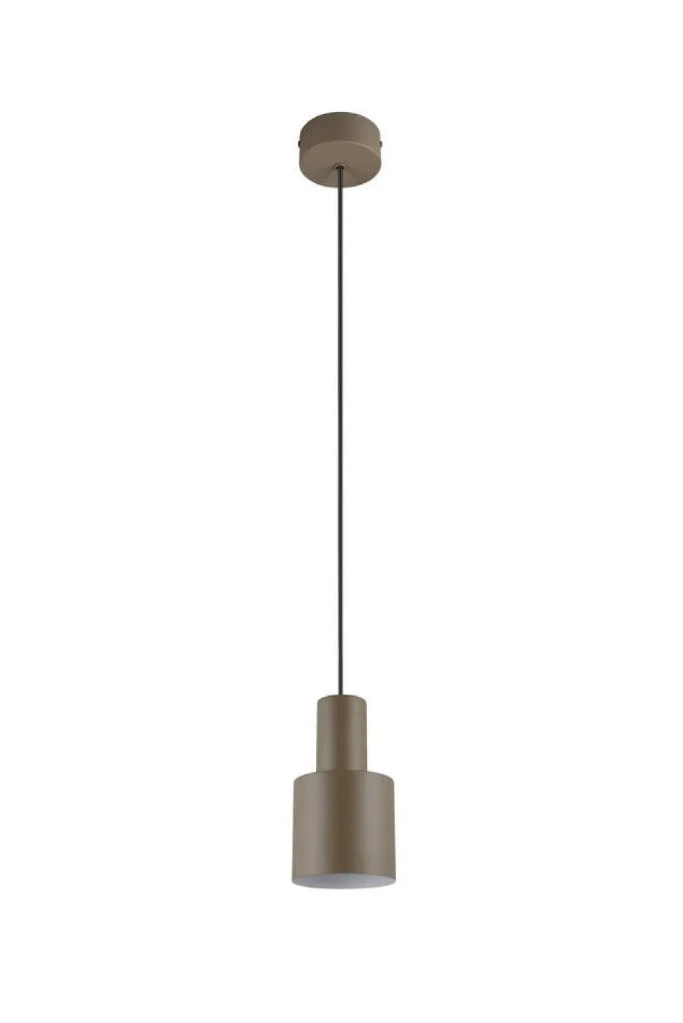 Trio Lighting riippuvalaisin Agudo 1-os E27 harmaanruskea