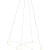 Trio Lighting riippuvalaisin Darvin LED 64 cm mattavalkoinen