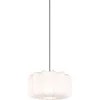 Trio Lighting riippuvalaisin Madeline 40 cm E27 valkoinen