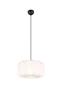 Trio Lighting riippuvalaisin Madeline 40 cm E27 valkoinen