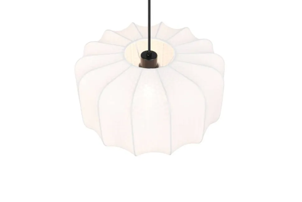 Trio Lighting riippuvalaisin Madeline 40 cm E27 valkoinen