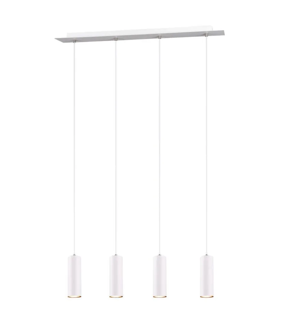 Trio Lighting riippuvalaisin Marley 4-os 75 cm GU10 valkoine