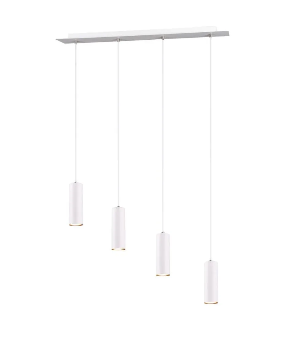Trio Lighting riippuvalaisin Marley 4-os 75 cm GU10 valkoine