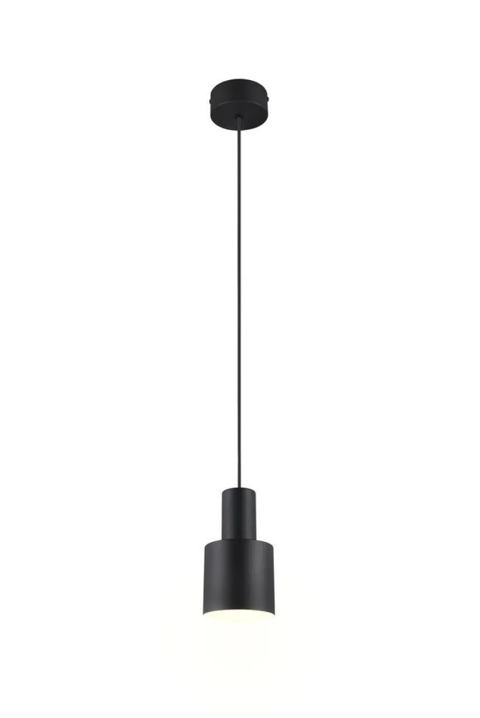 Trio Lighting riippuvalaisin Agudo 1-os E27 mattamusta