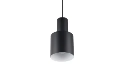 Trio Lighting riippuvalaisin Agudo 1-os E27 mattamusta