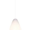 Trio Lighting riippuvalaisin Janine E27 valkoinen
