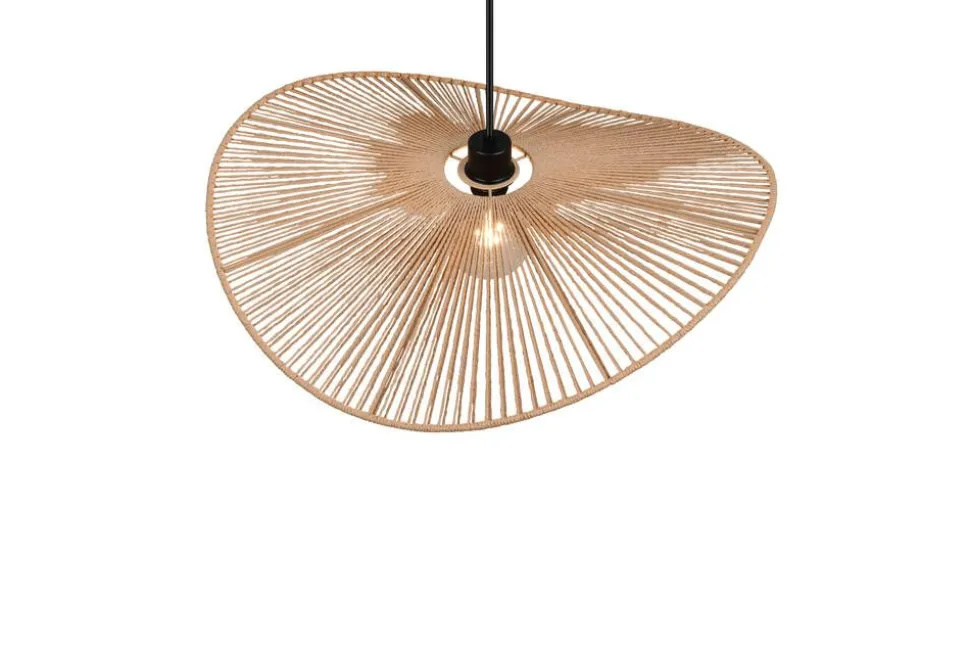 Trio Lighting riippuvalaisin Laurine 58 cm E27 ruskea