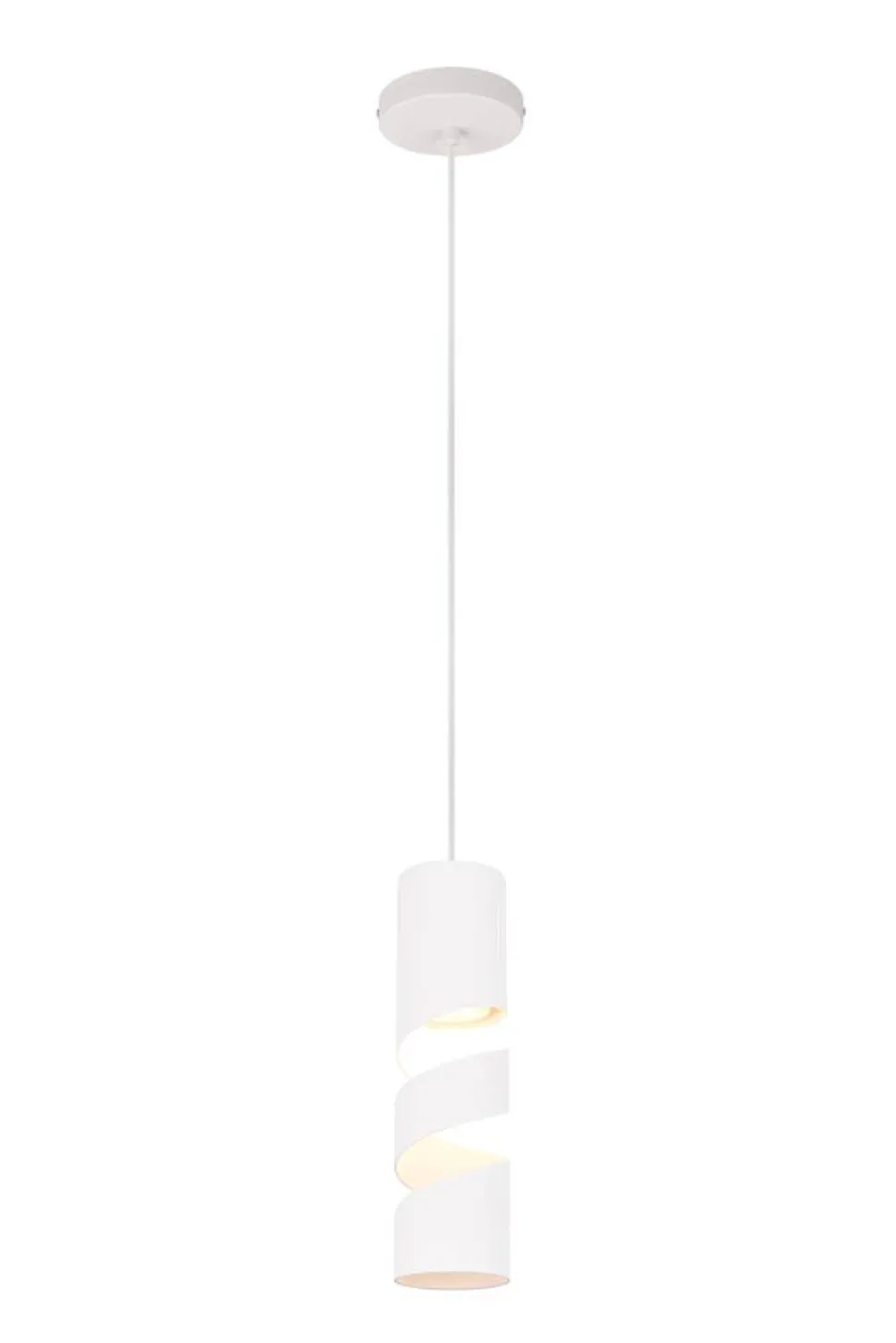 Trio Lighting riippuvalaisin Stream 1-os GU10 mattavalkoinen