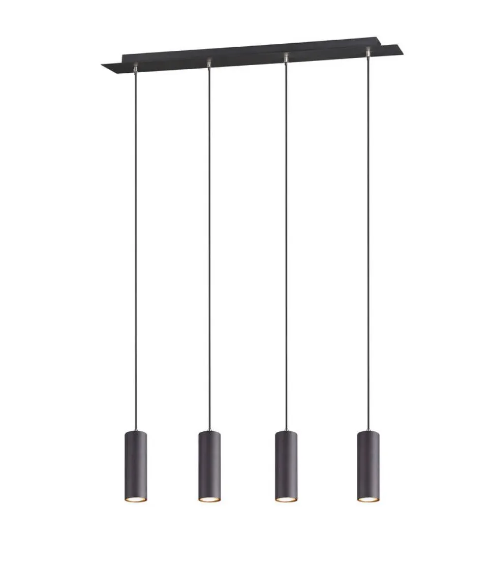 Trio Lighting riippuvalaisin Marley 4-os 75 cm GU10 mattamus