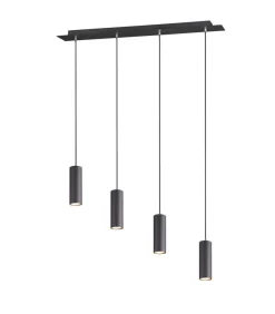 Trio Lighting riippuvalaisin Marley 4-os 75 cm GU10 mattamus
