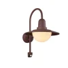 Trio Lighting seinävalaisin Norman E27 rustiikki liiketunnis