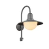 Trio Lighting seinävalaisin Norman E27 antrasiitti liiketunn