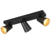 Trio Lighting spottivalaisin Sharp 3-os GU10 mattamusta/kult