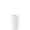 Uyuni LED kynttilä ulkokäyttöön 8,4x15 cm valkoinen
