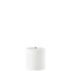 Uyuni LED kynttilä ulkokäyttöön 8,4x10 cm valkoinen