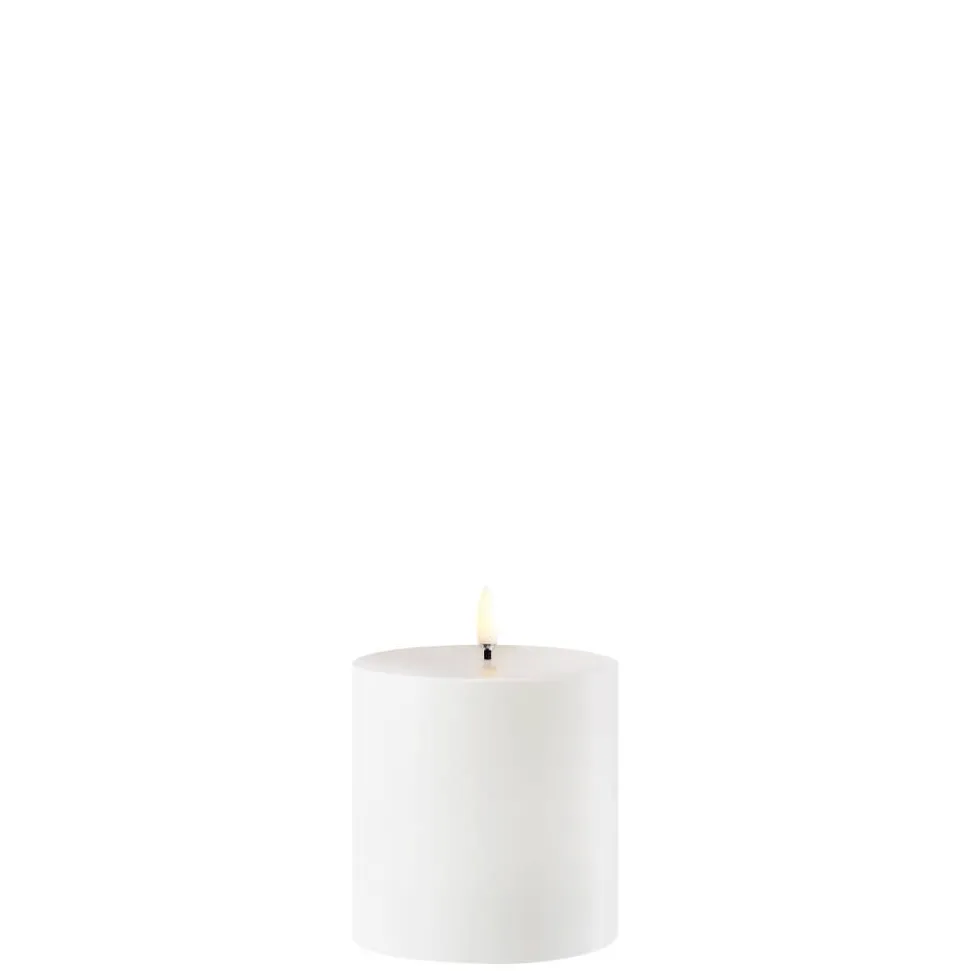 Uyuni LED kynttilä ulkokäyttöön 8,4x10 cm valkoinen