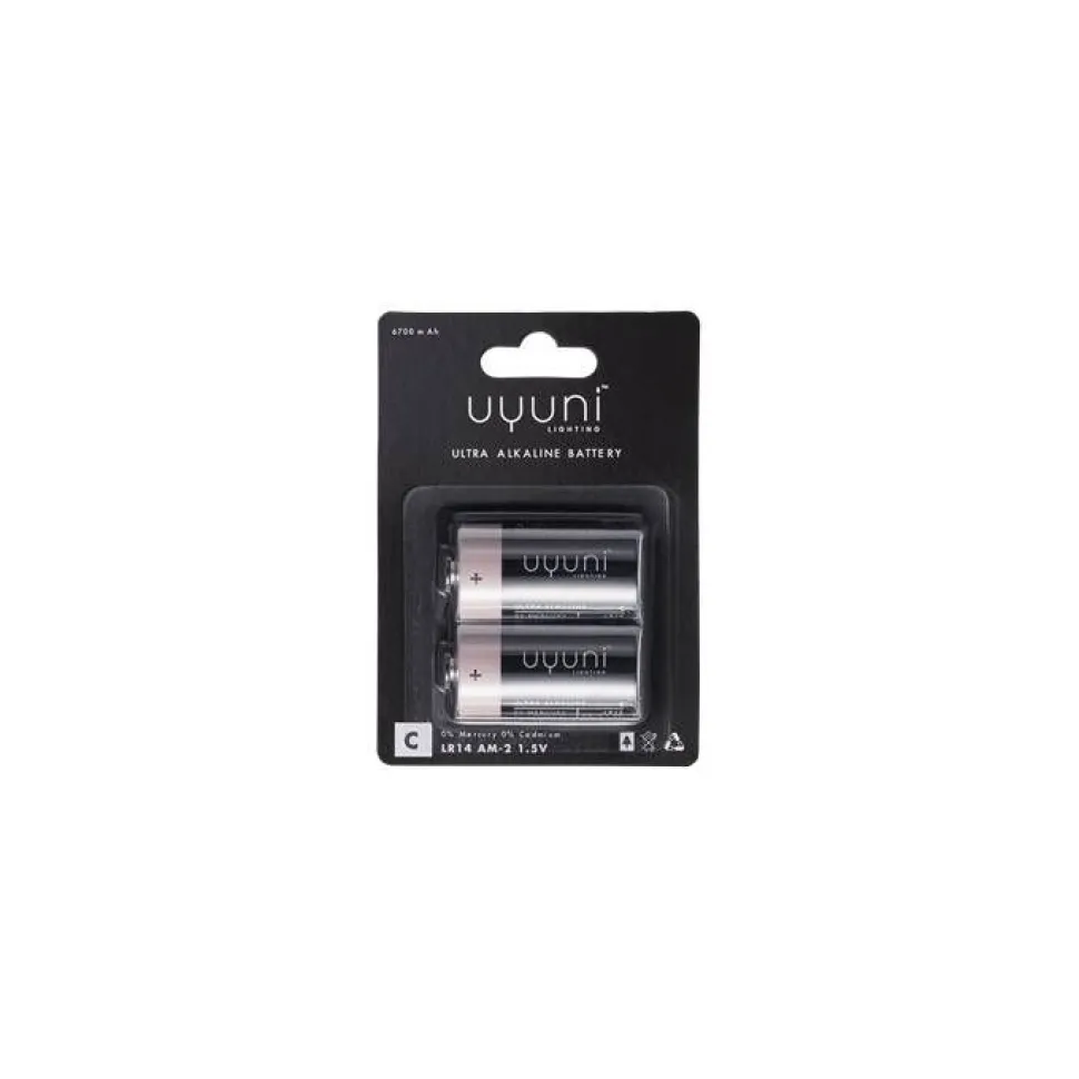 Uyuni paristo C 1,5V 6700 mAh 2 kpl/pkt