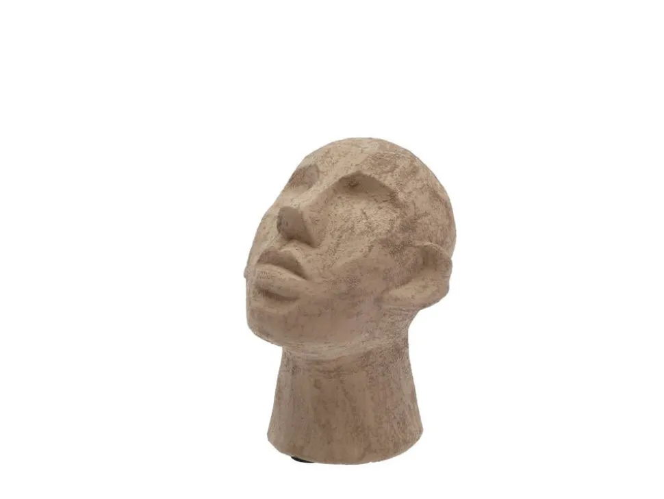 Villa Collection Talvik veistos 23 cm sementti ruskeanharmaa