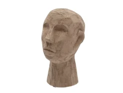 Villa Collection Talvik veistos 30 cm sementti ruskeanharmaa